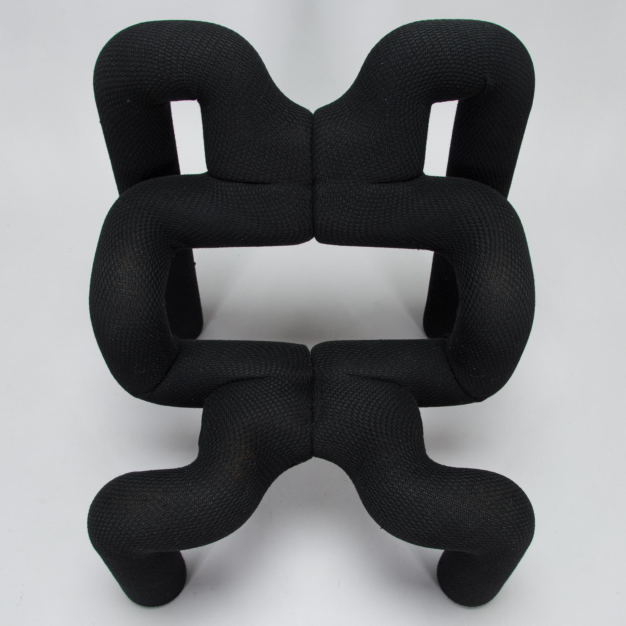 Terje Ekstrøm, fåtölj, "Ekstrem", Stokke Fabrikker, Norge, 1900-talets slut.