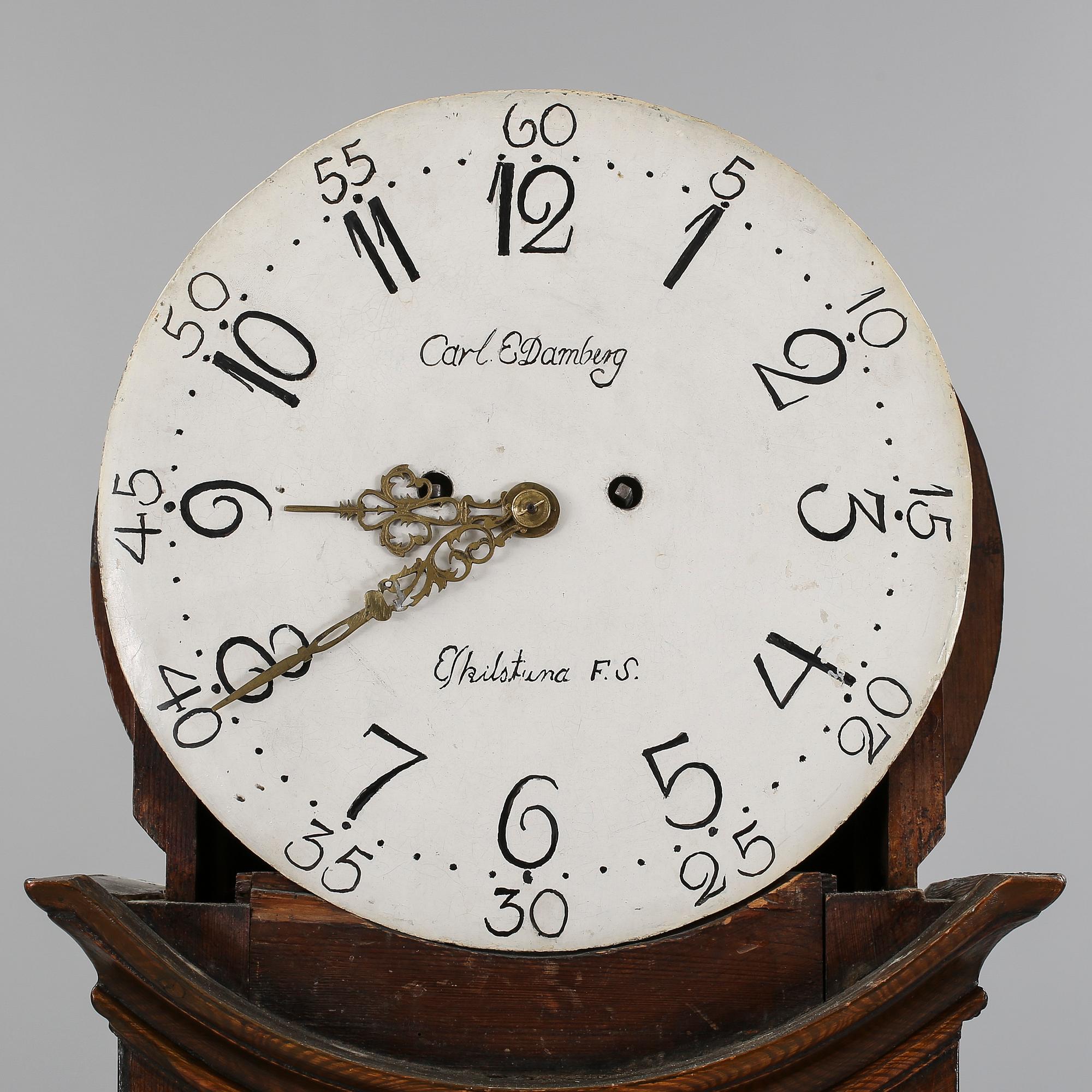 GOLVUR, ek. Urtavlan märkt Carl E Damberg Eskilstuna F.S. 1700-/1800-tal.