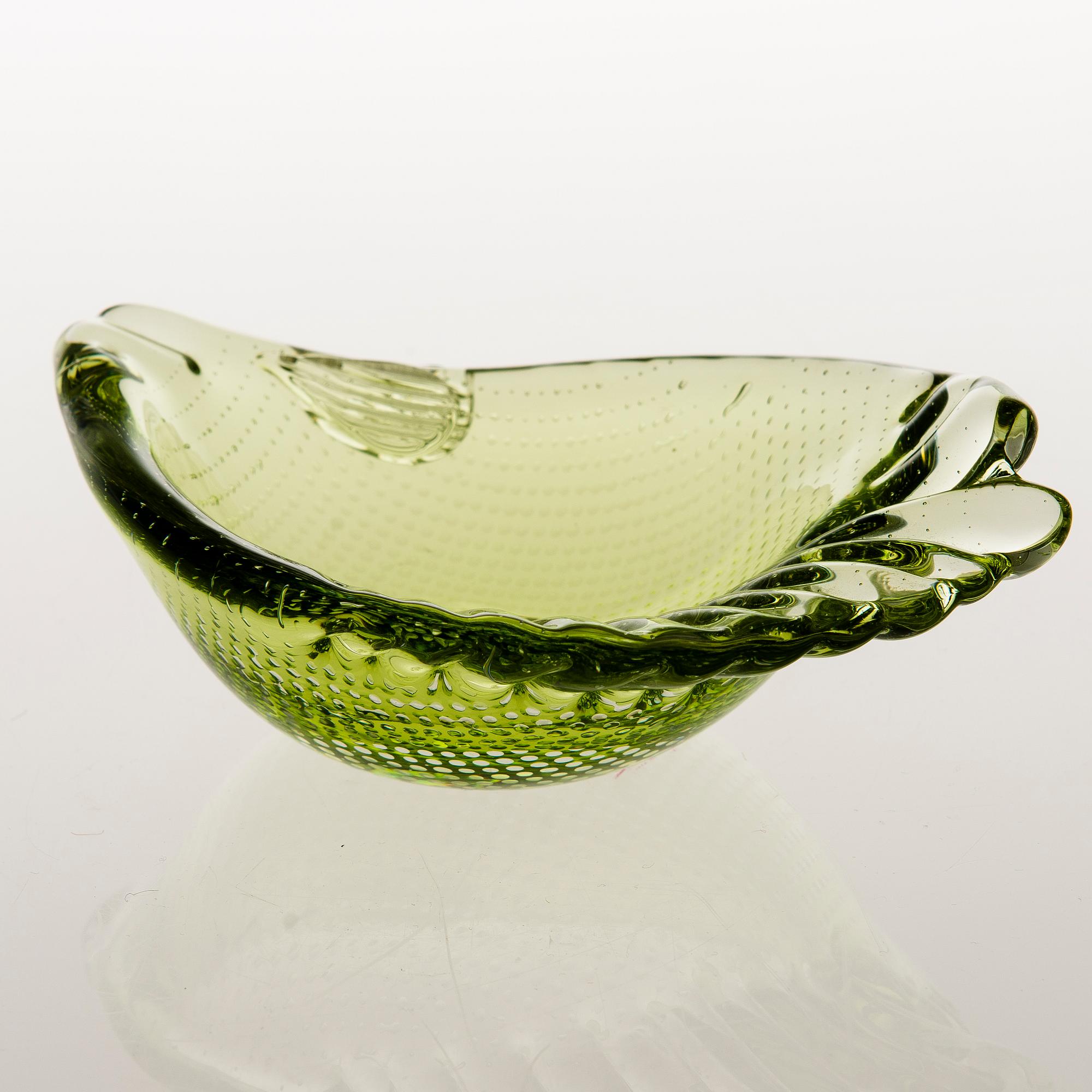 TAPIO WIRKKALA, A Kala (Fish) Ashtray, signed Tapio Wirkkala Iittala.