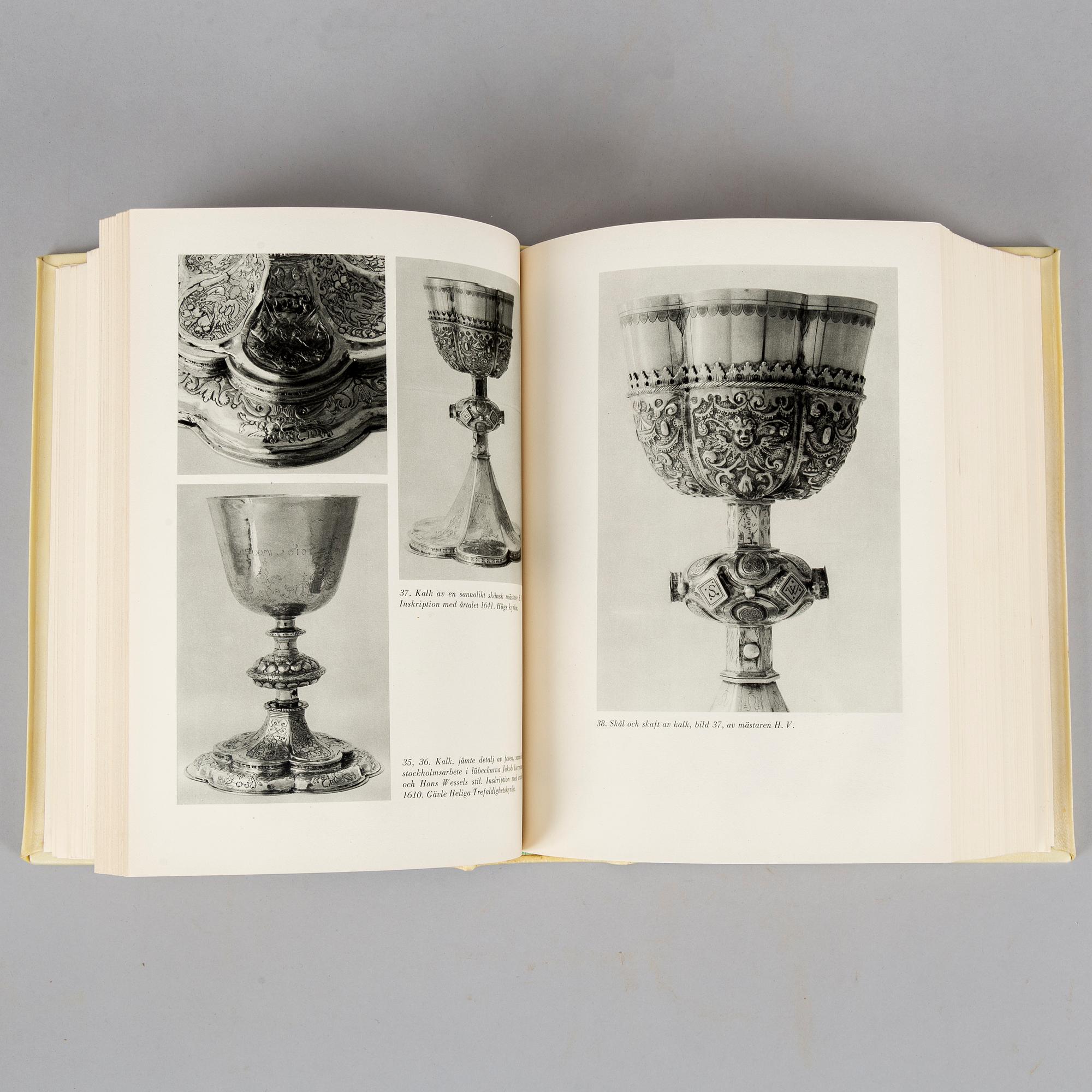 Välbundna standardverk om silver (5 vol).