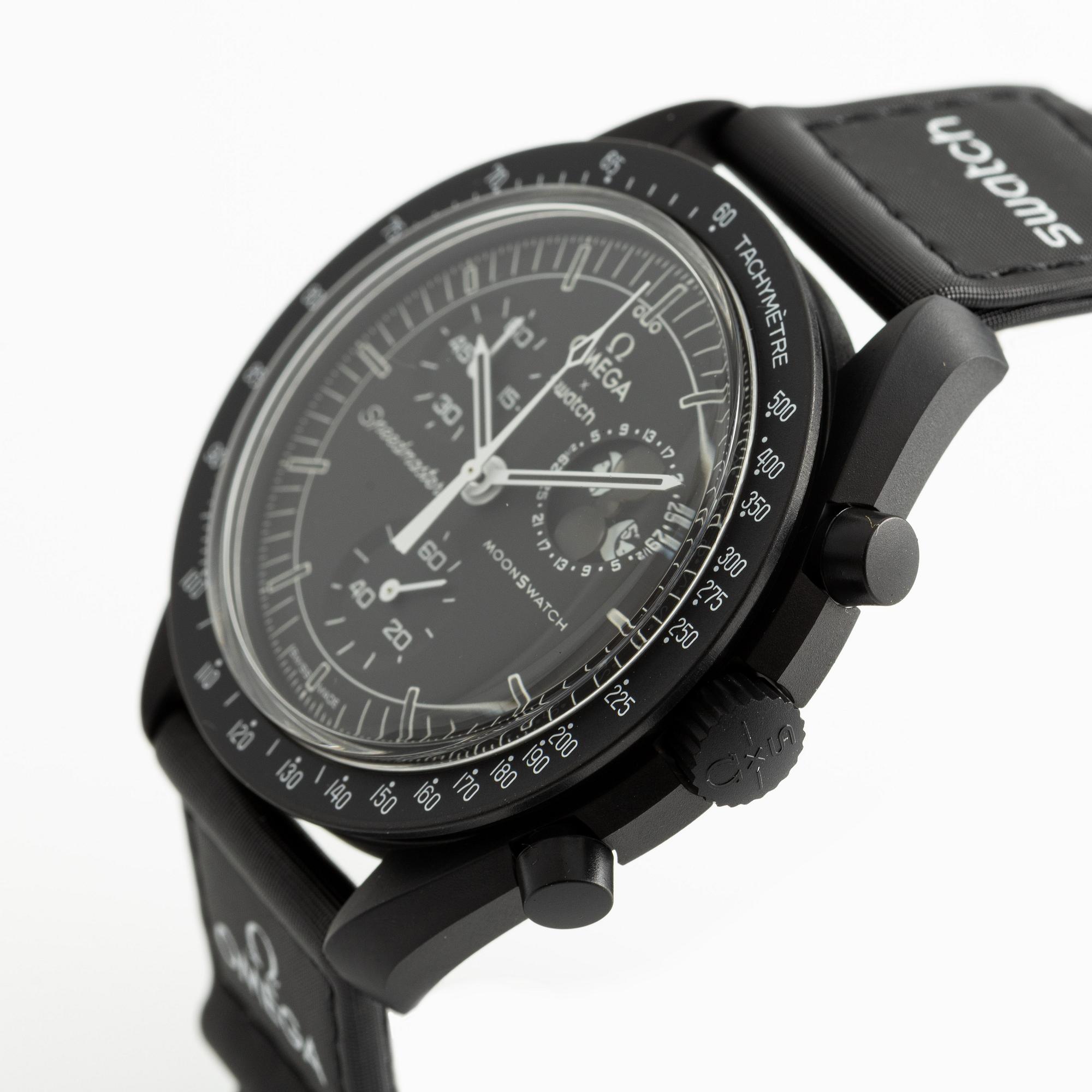 Omega/Swatch, MoonSwatch, "No Reserve", collection of 14 pcs, chronograph, wristwatches, 42 mm.