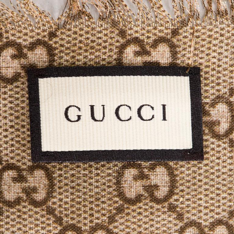 Gucci, scarf.