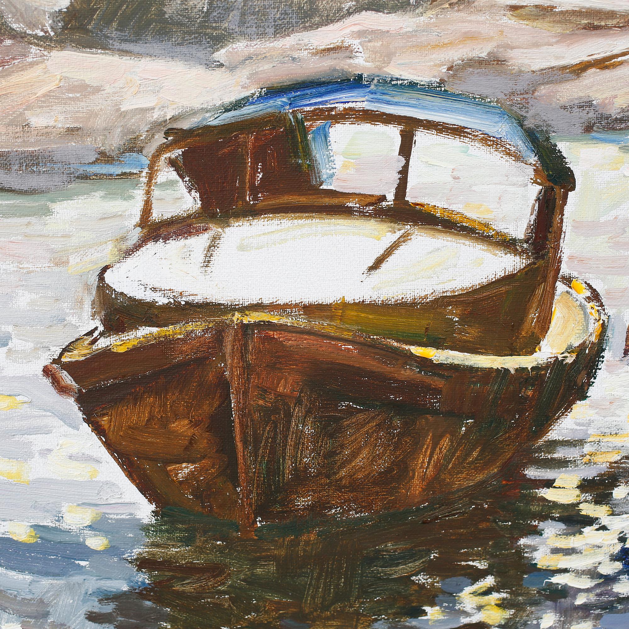 HUGO LEPIK, oil on canvas, signed.