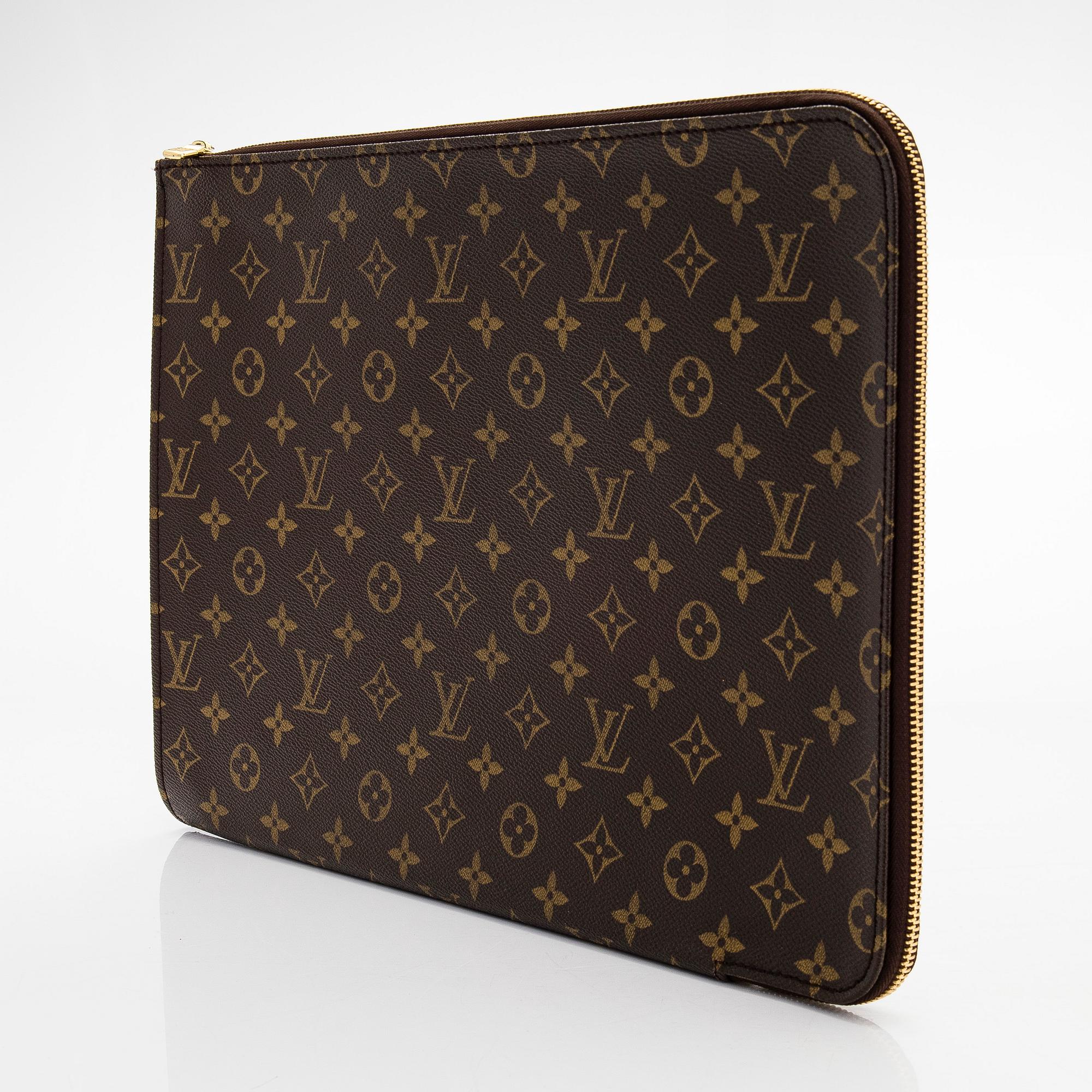 Louis Vuitton, a Monogram Canvas 'Poche Documents' document case.