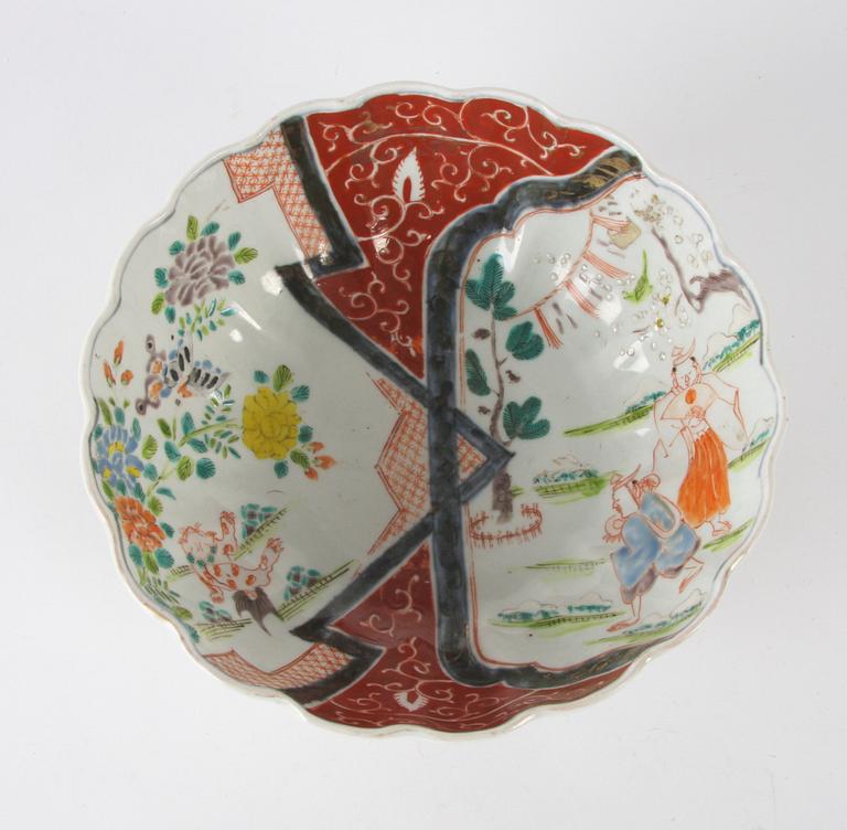 SKÅL, porslin, Japan, 1800-tal.
