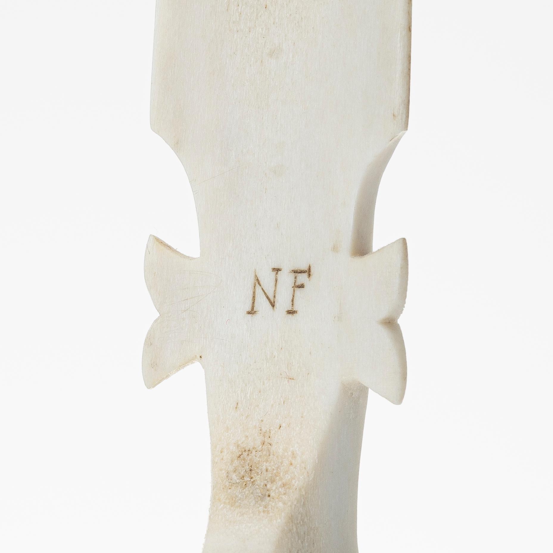 Nikolaus Fankki, two spoons, signed.