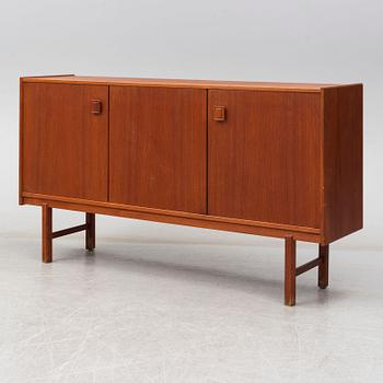 A Swedish teak veneered sideboard, 1960's.