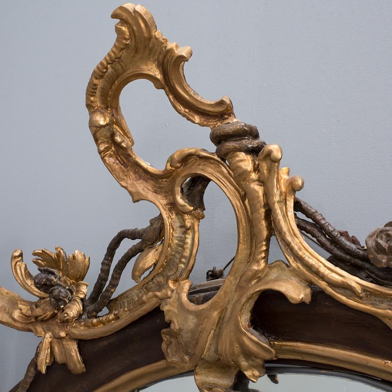 SPEGEL, Louis XV-stil, 1800-talets senare del.