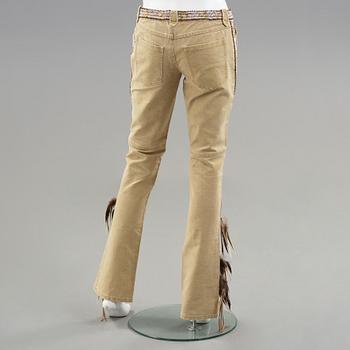 A pair of jeans by Ralph Lauren.