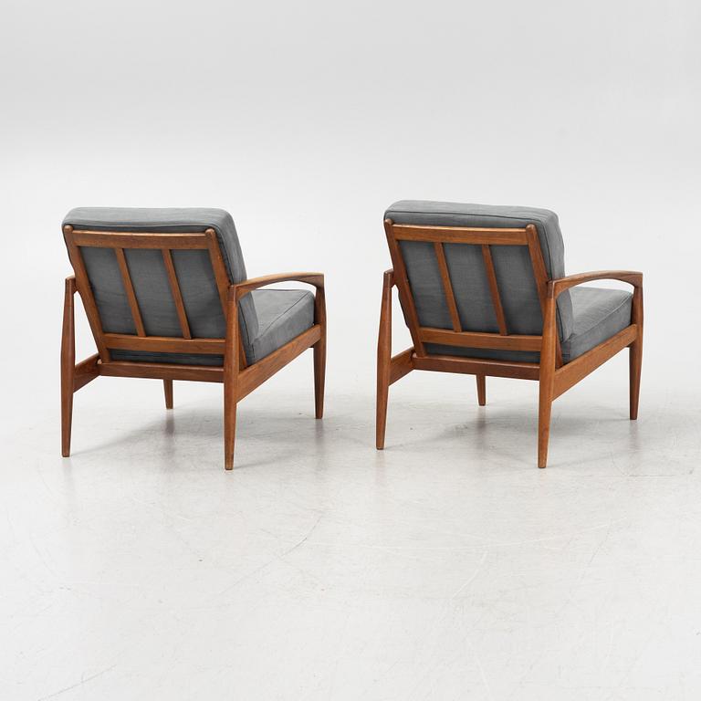 Kai Kristiansen, a pair of armchairs, model 121.
