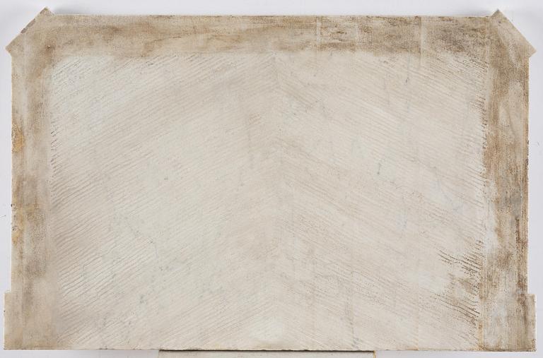 A late Gustavian mahogny commode.