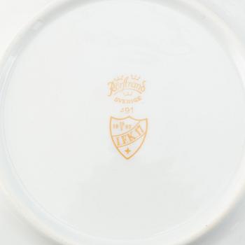 Louise Adelborg, a 58 pcs Olympic Games 1948 porcelain dinner service, Rörstrand, Sweden.