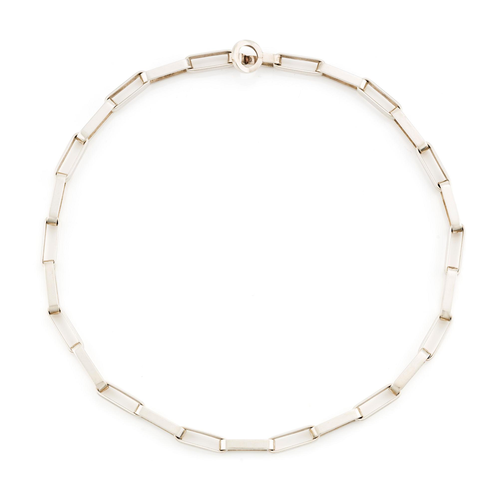 Karl-Ingemar Johansson, a silver necklace, Gothenburg 1967.