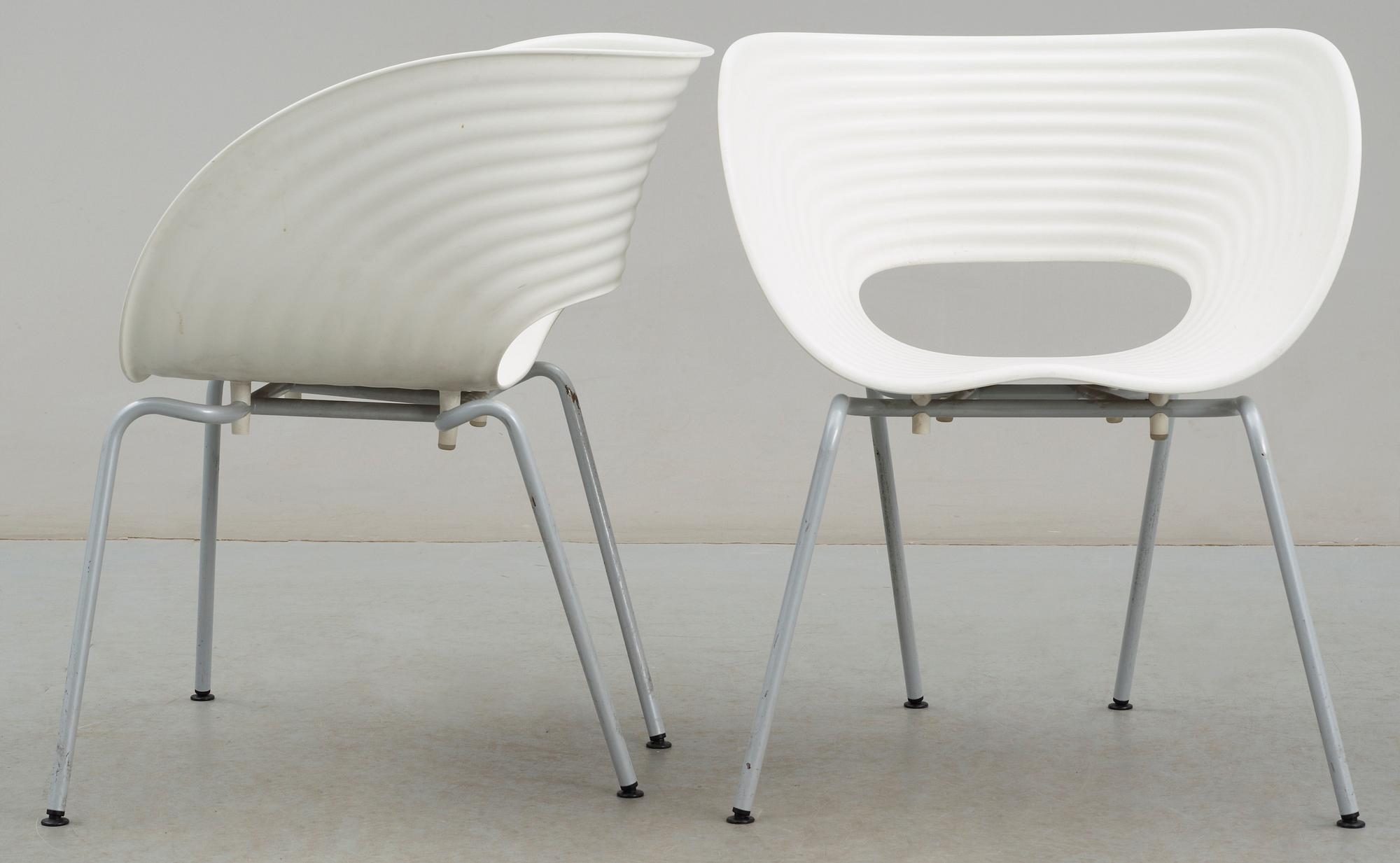 STOLAR, 2 st, "Tom Vac" formgivna av Ron Arad, Vitra. 1999.