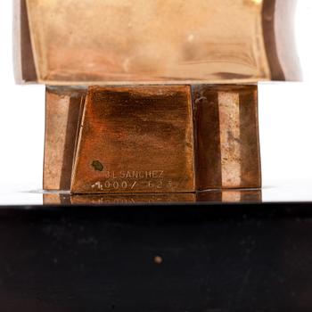 JUSÉ LUIS SANCHEZ, skulptur, brons. Stämpelsign o nr. 1000/623.