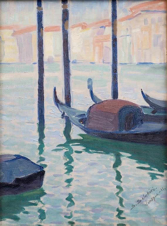 SANTERI SALOKIVI, VIEW FROM VENICE.