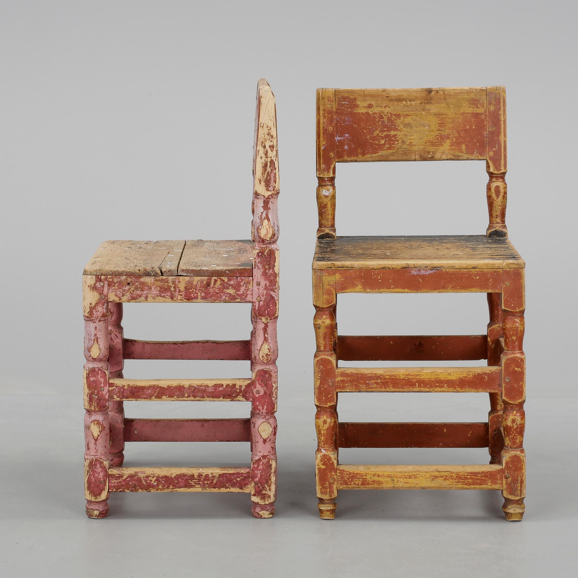 STOLAR, 2 st, 1800-tal.