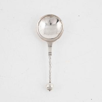 Spoon, silver, likely Norway 18th/19th Century.
