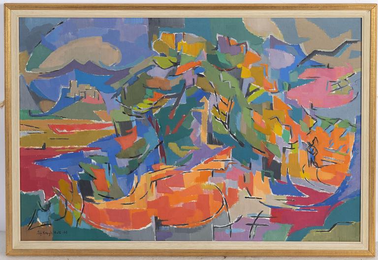 Alf Krogh Holt, "La Cadiere d'Azur".