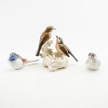 Figurines 13 pcs mostly Germany 20th century porcelain.