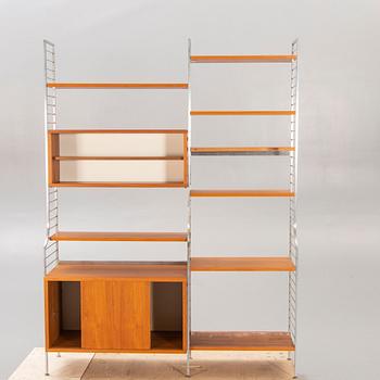 A Nils Strinning teak book shelf later part of the 20th century.