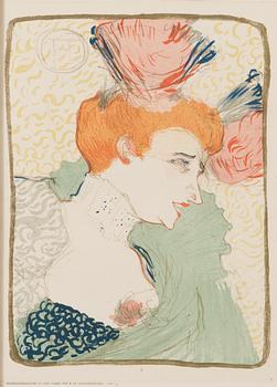 Henri de Toulouse-Lautrec, "Mme Marcelle Lender, en buste".