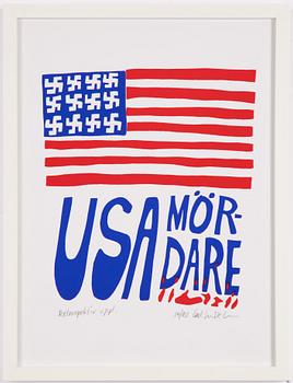 Carl Johan De Geer, ”USA mördare".