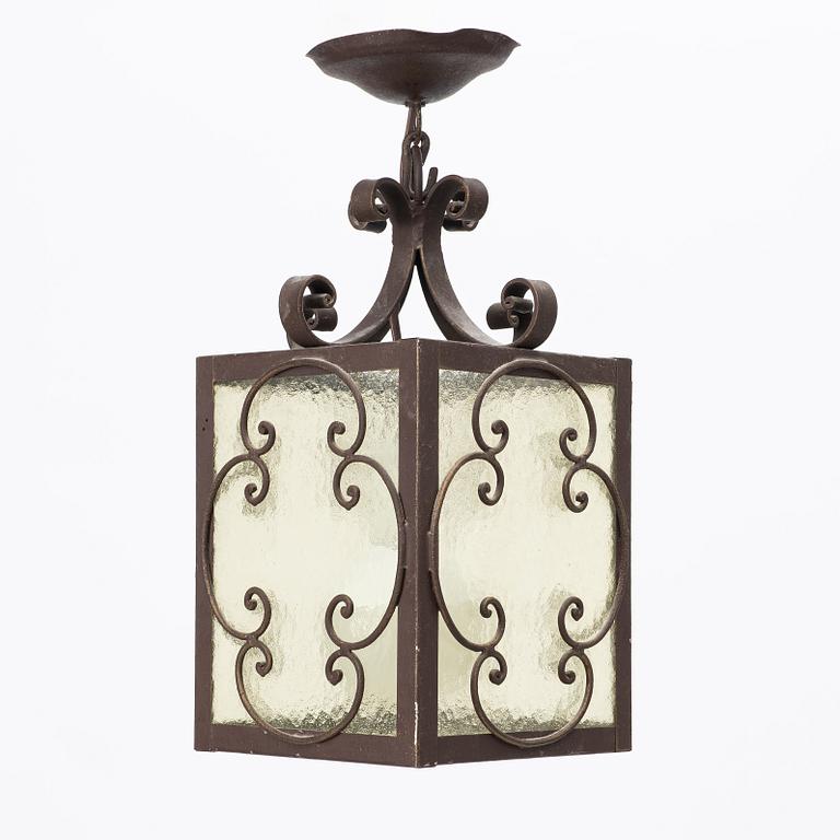 Ceiling lamp, first half of the 20th century.