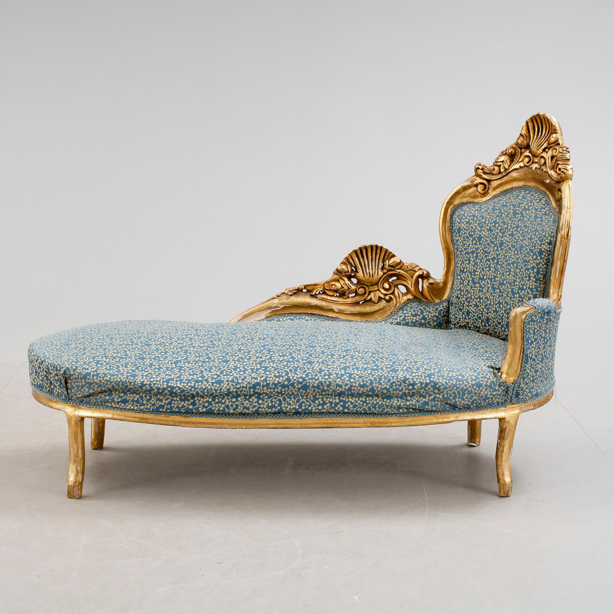 SCHÄSLONG, rokokostil, 1900-talets början.