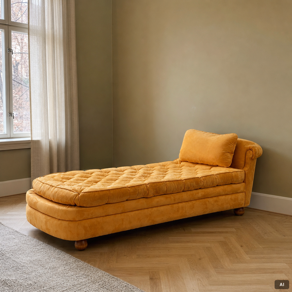 Josef Frank, a daybed/couch, model 775, Firma Svenskt Tenn, Sweden.