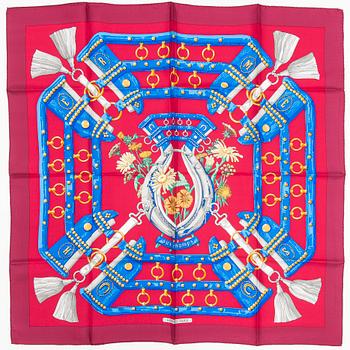 HERMÈS, "Aux champs", SCARF.