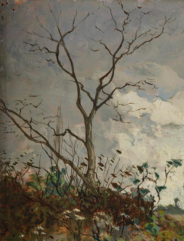 Carl Larsson, "Åsnekärra i Barbizon".