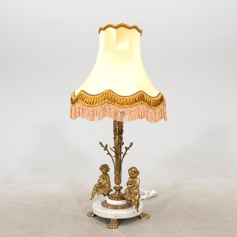 Table lamp Louis XVI style, second half of the 20th century.