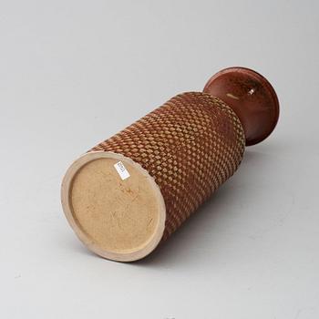 A Stig Lindberg stoneware vase, Gustavsberg Studio 1963.