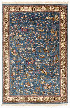 An oriental carpet, circa 274 x 186 cm.