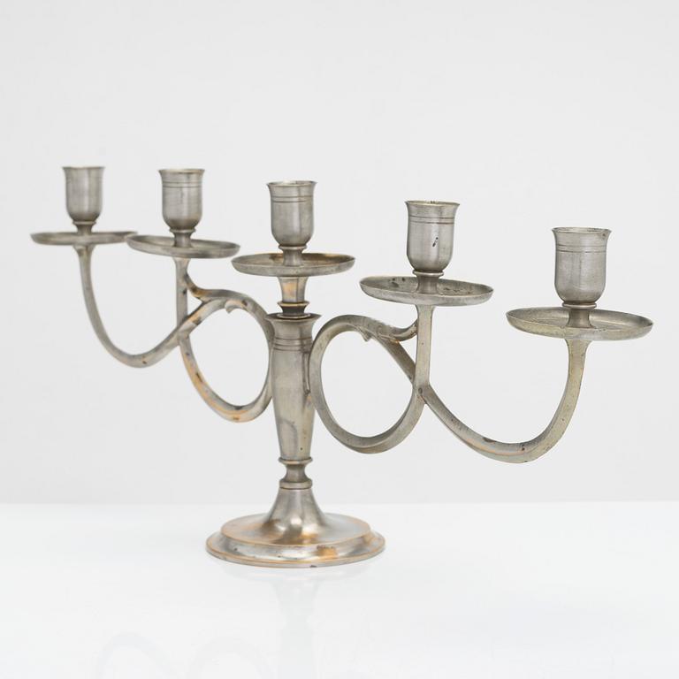 Paavo Tynell, a 1920s/30's candelabrum' Kj. 14/ 8014'. for Taito.