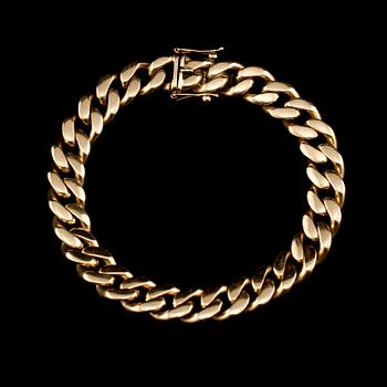 ARMLÄNK, 18k guld, Johansson Guld & Juvelatelje, Göteborg, 2005. Vikt 68 g.