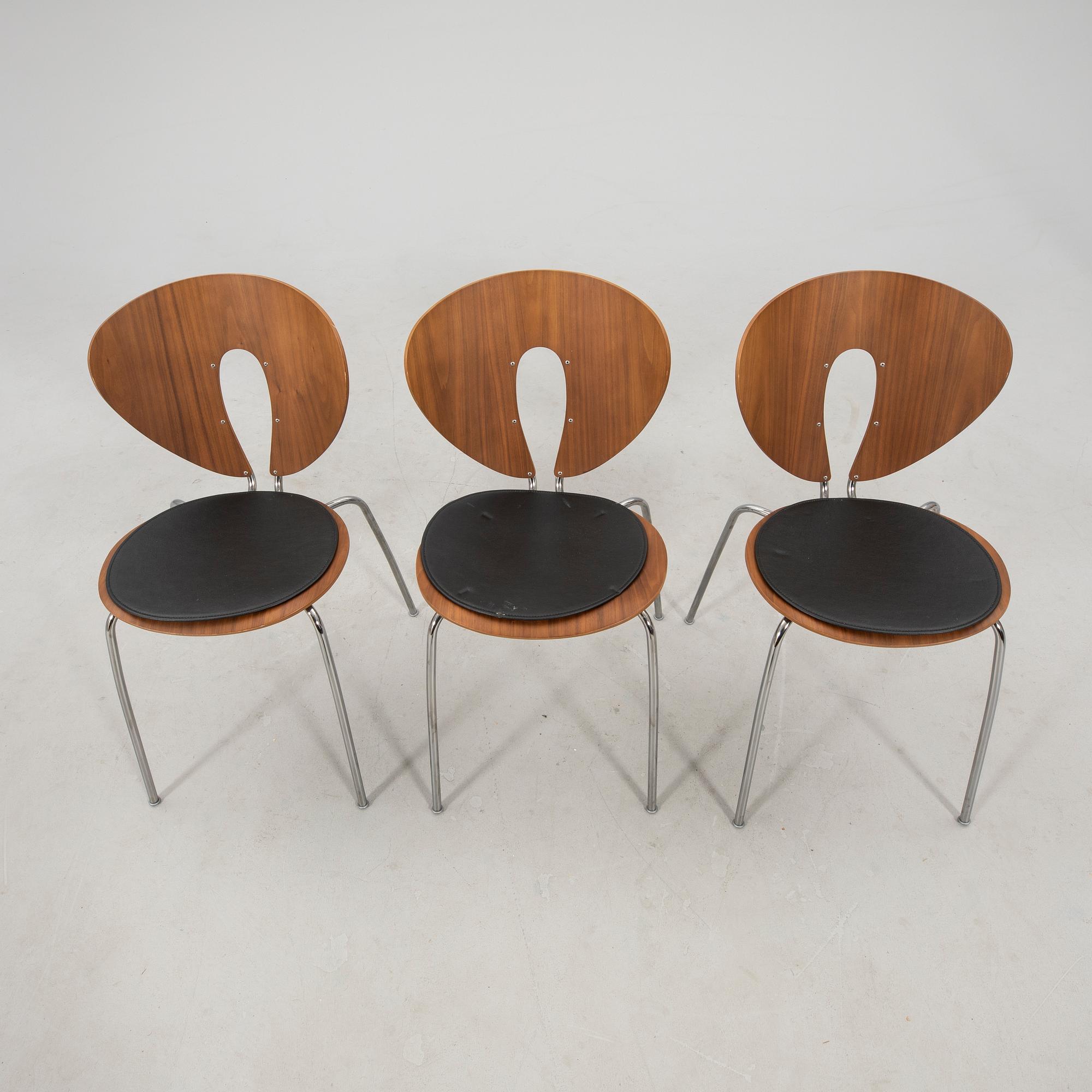 Jesus Gasca chairs, 6 pcs "Globus" for Stua, 21st century.