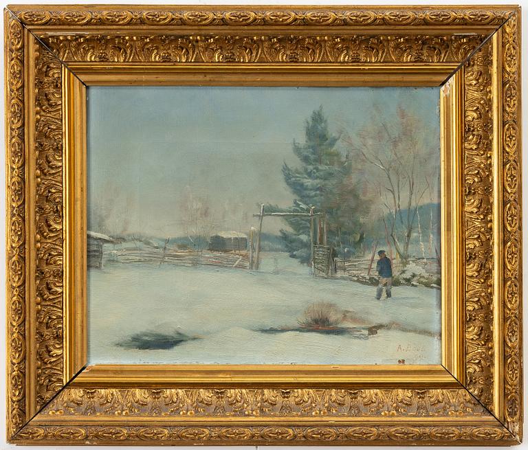 Alarik Böök, Winter motif.