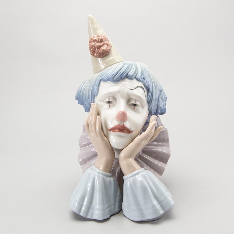 FIGURIN, Lladro, glaserat stengods, 1981.