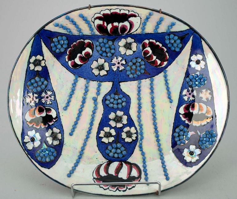 KERAMIIKKAVATI, sign Kaipiainen, Arabia, 1900-luvun loppupuoli.