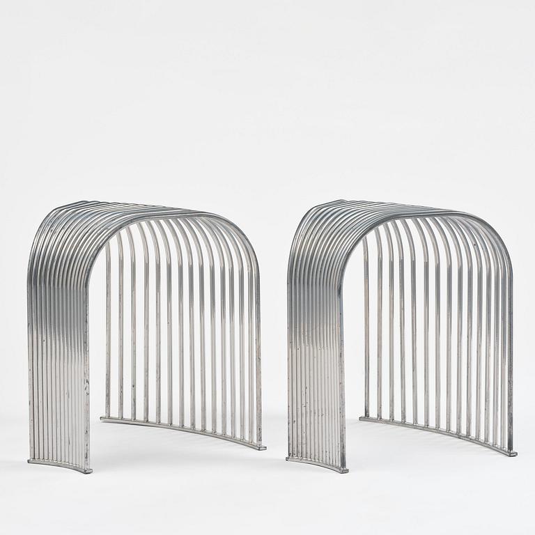 Swedish Girls, a pair of modular stools, "SS-C-90" from the "Seats System" series, ca 2018.