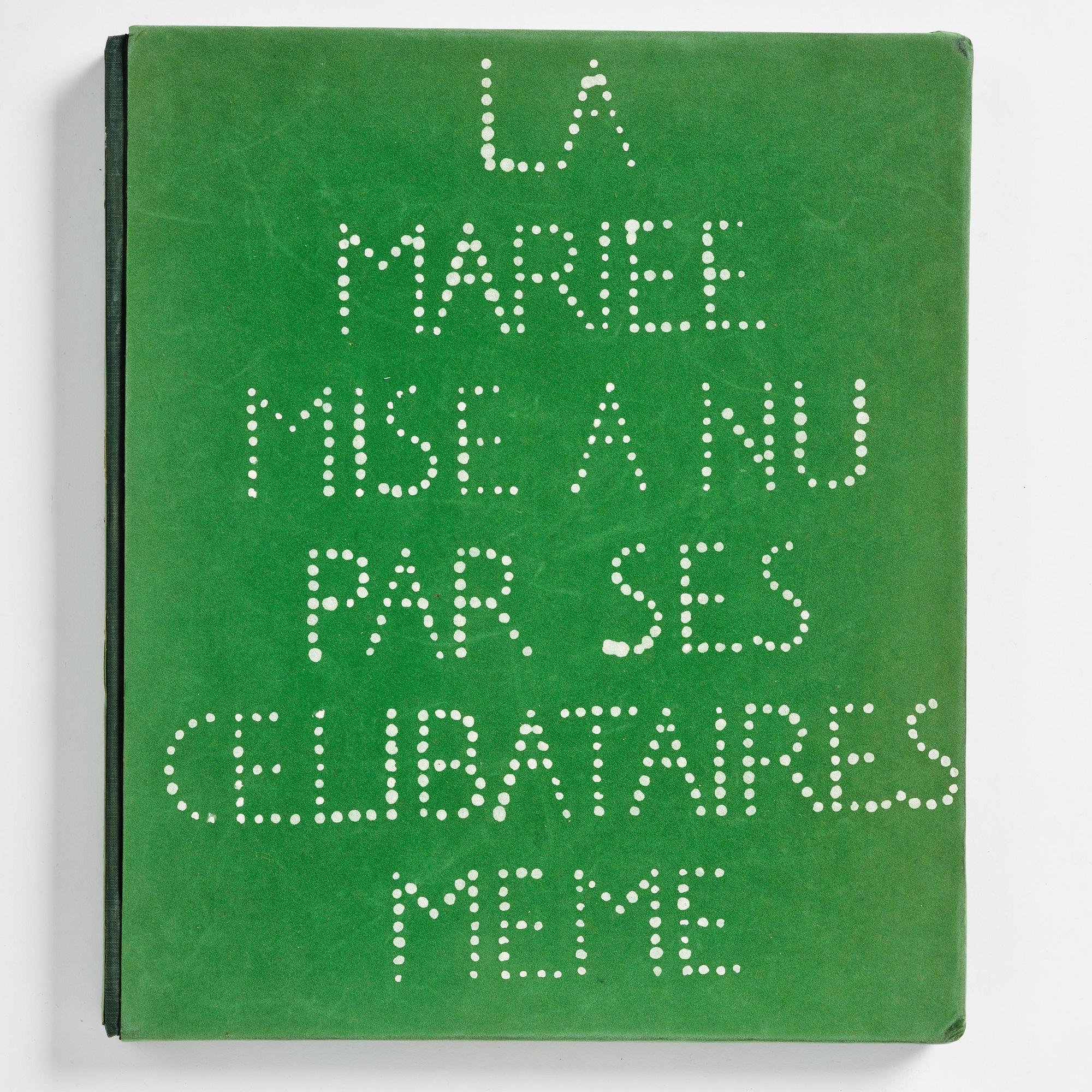 Marcel Duchamp, "Green box".