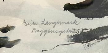 Erik Langemark, "Baggensgatan".