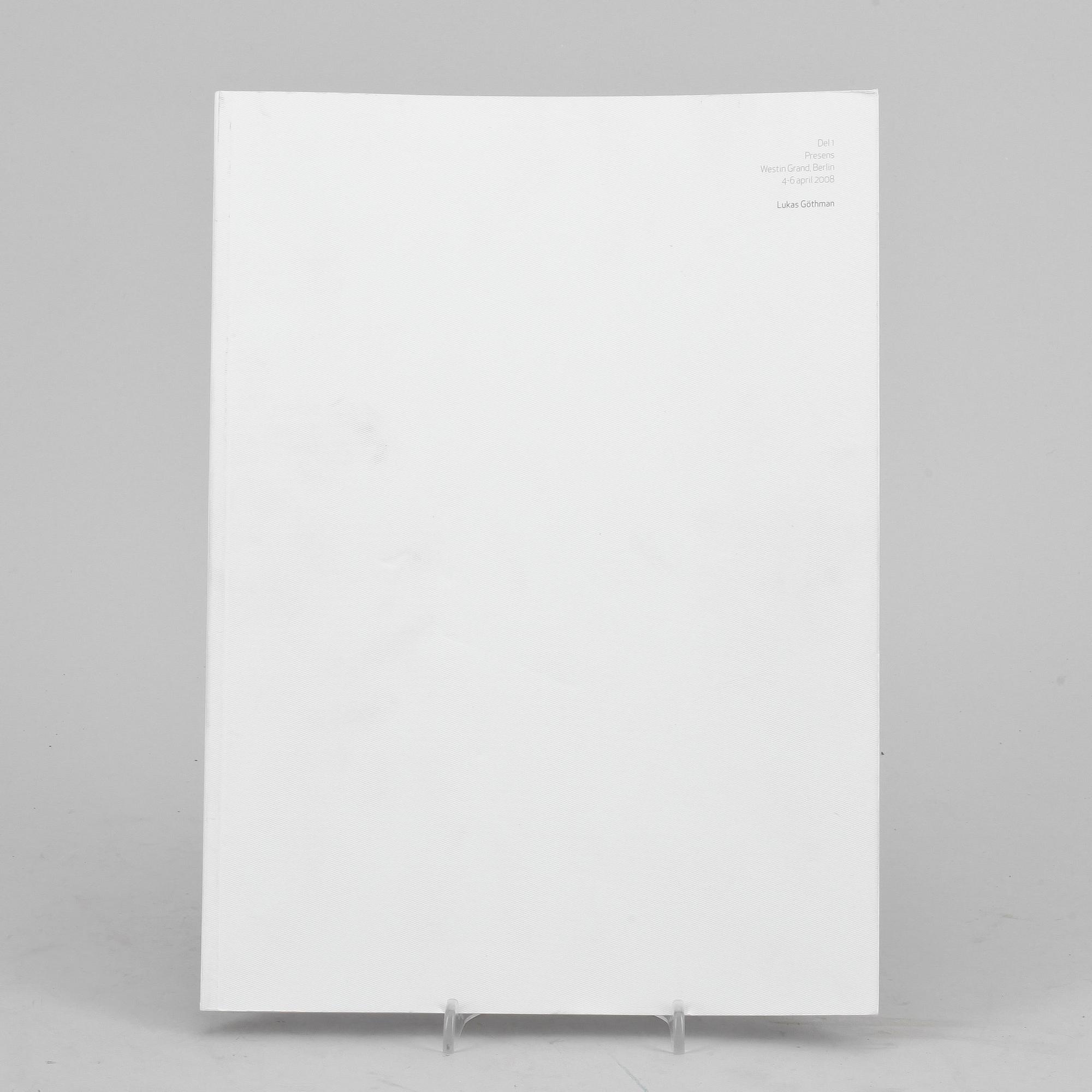 LUKAS GÖTHMAN, 2 st blandteknik på papper, monogramsignerade och daterade -08.