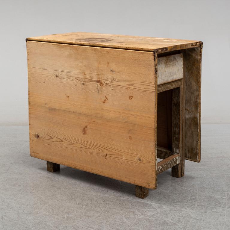KLAFFBORD, allmoge, 1800-tal.