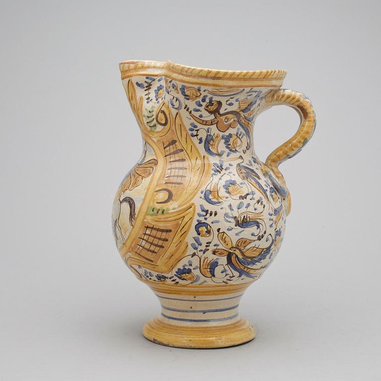 KANNA, fajans, Medelhavsområdet, 1800-tal.