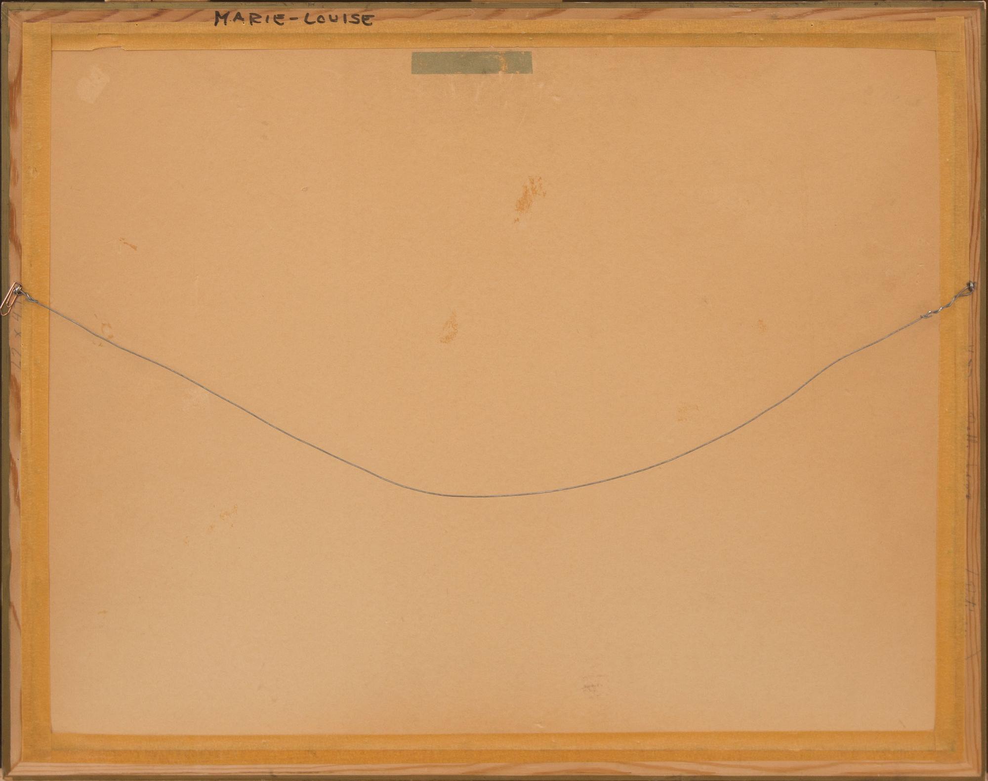 OSKAR BERGMAN, akvarell, signerad och daterad 24 augusti 1924.