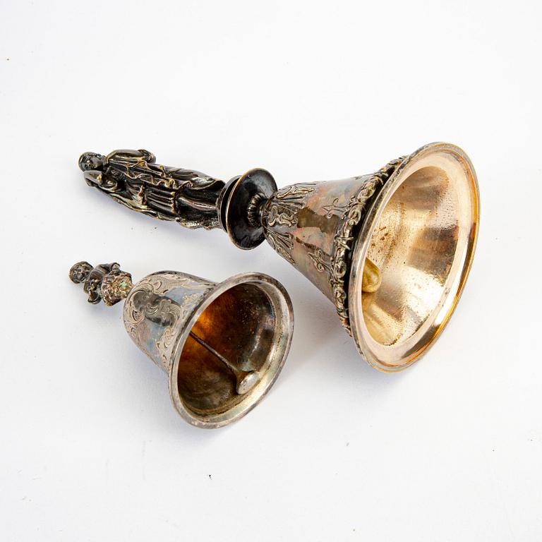 Two table bells from the first half of the 20th century.