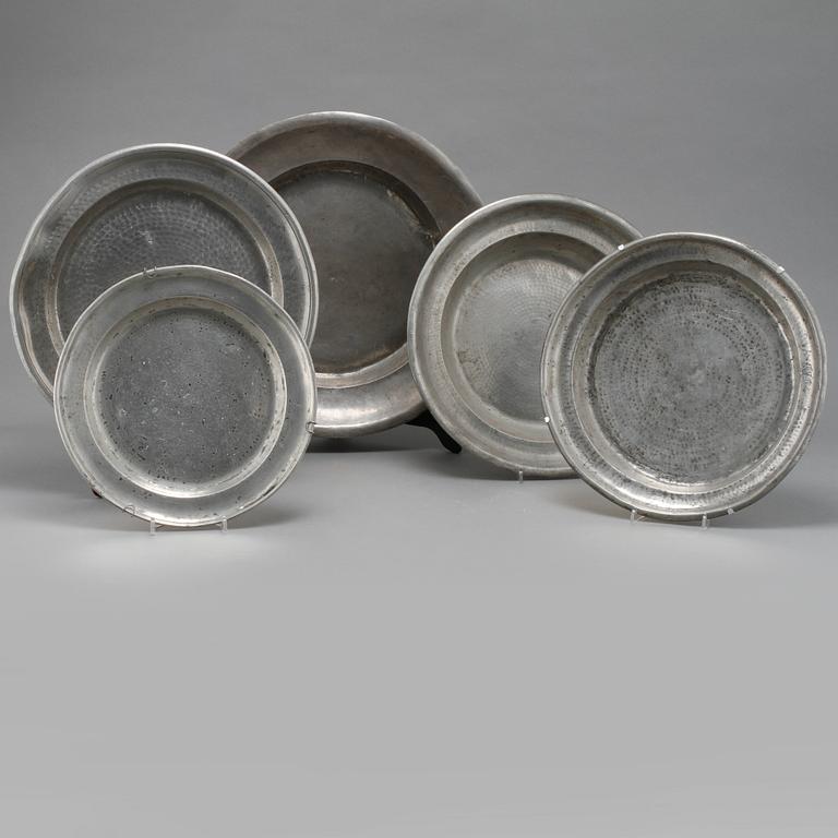 FAT, 5 st, tenn, 1800-tal.